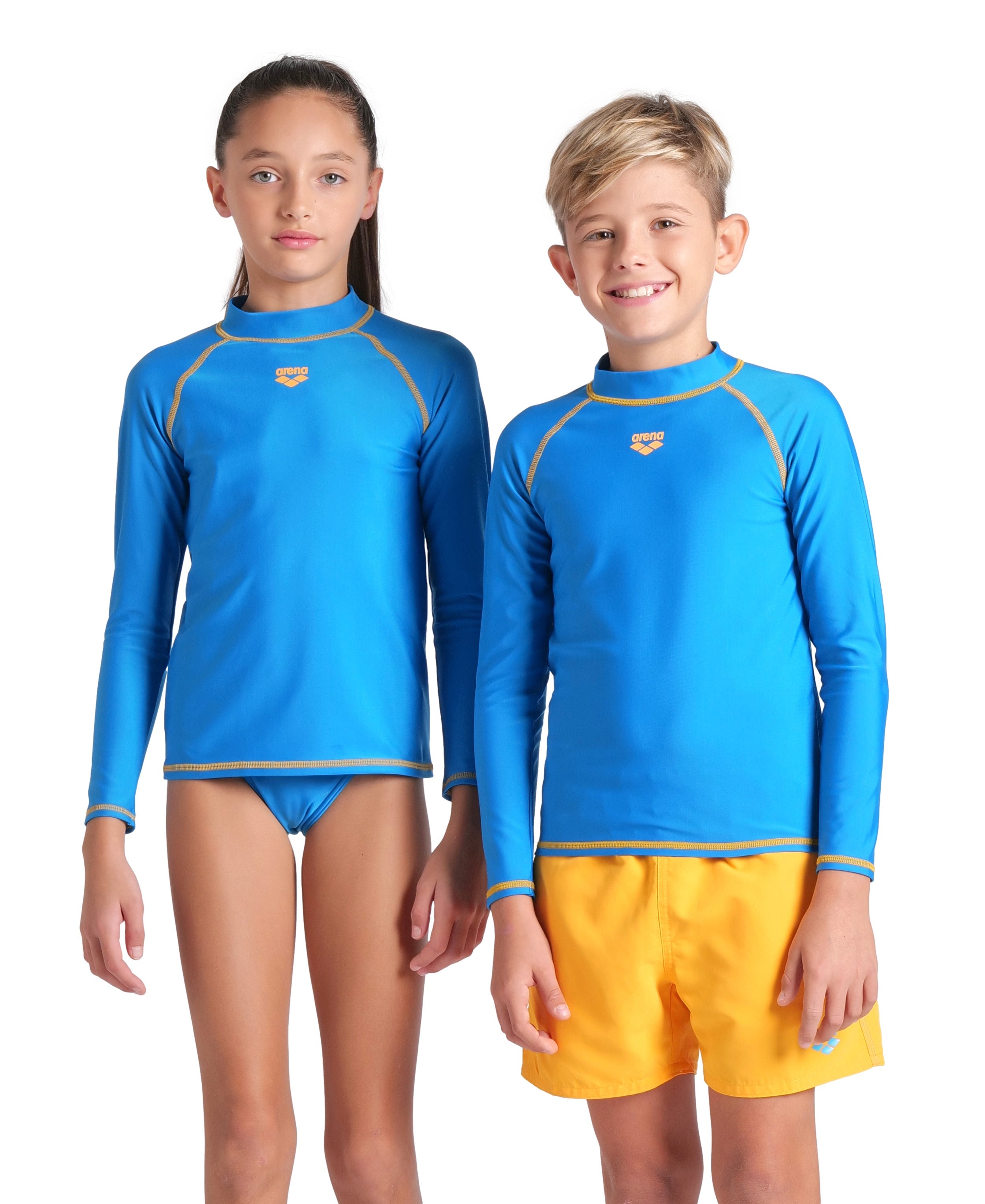 Unisex Junior Graphic Longsleeve Rash Vest