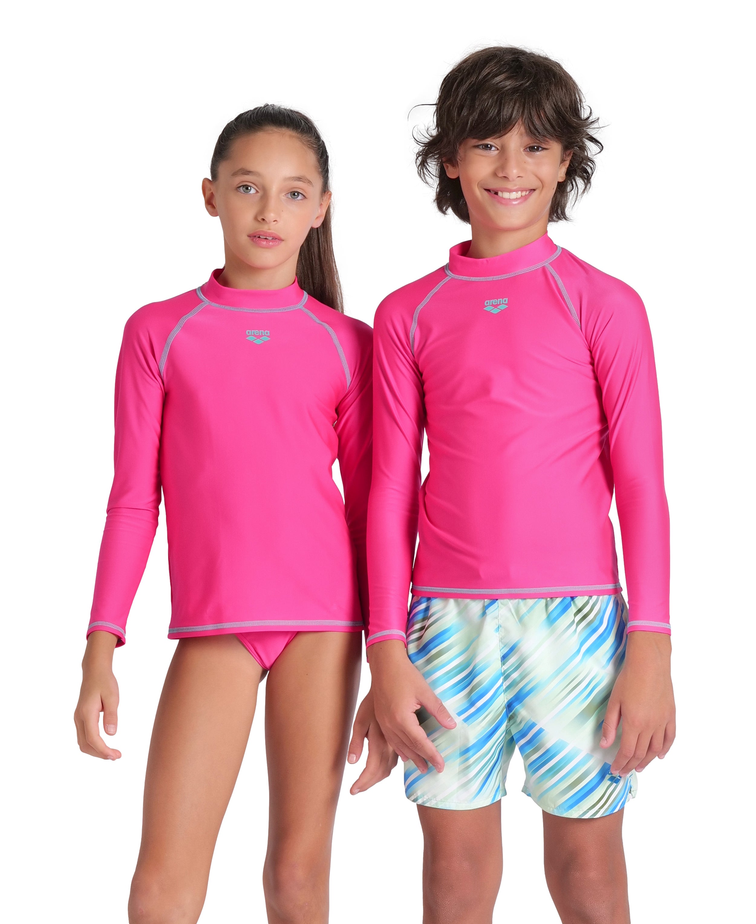 Unisex Junior Graphic Longsleeve Rash Vest