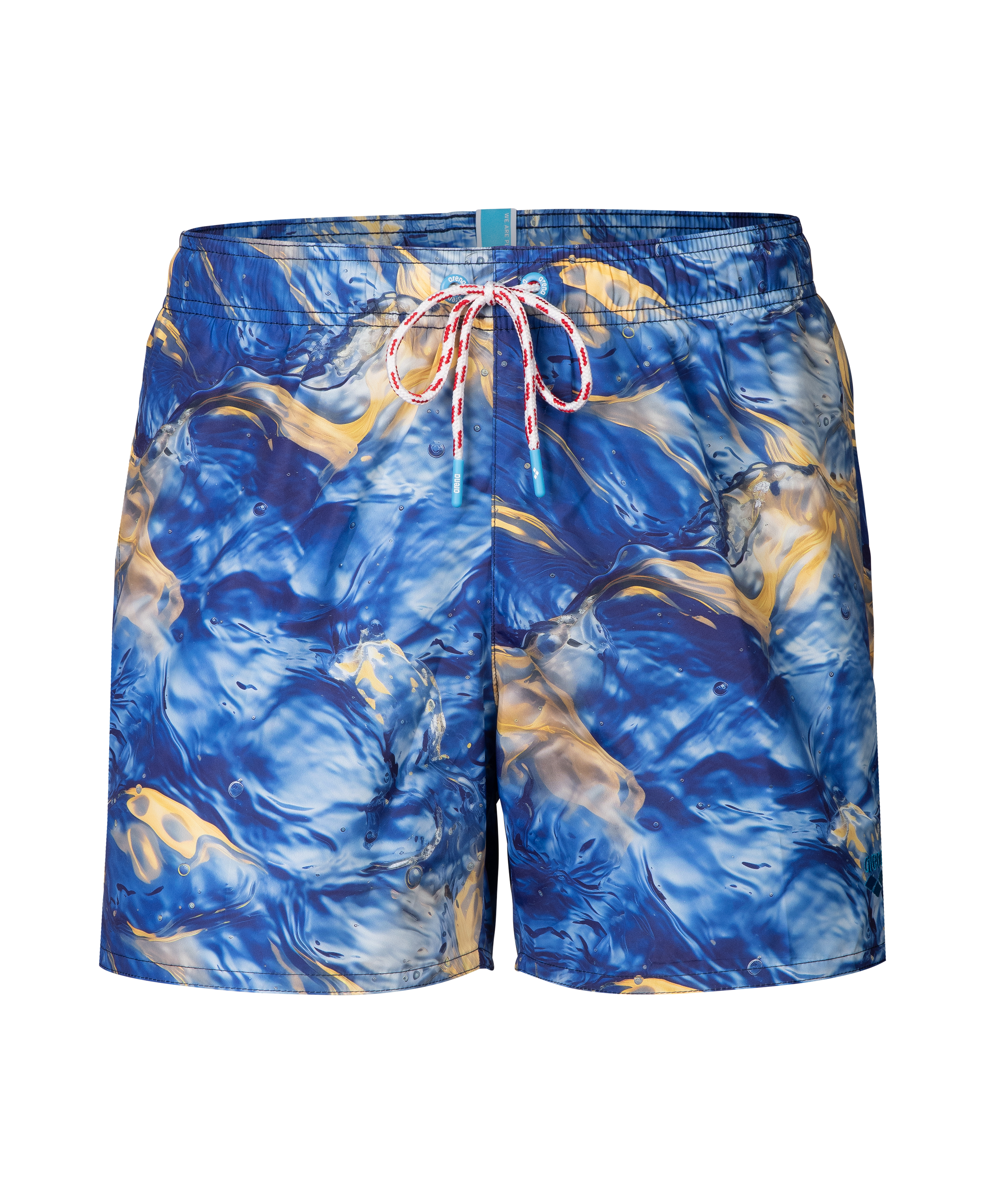 Mens Waterprint Beach Shorts