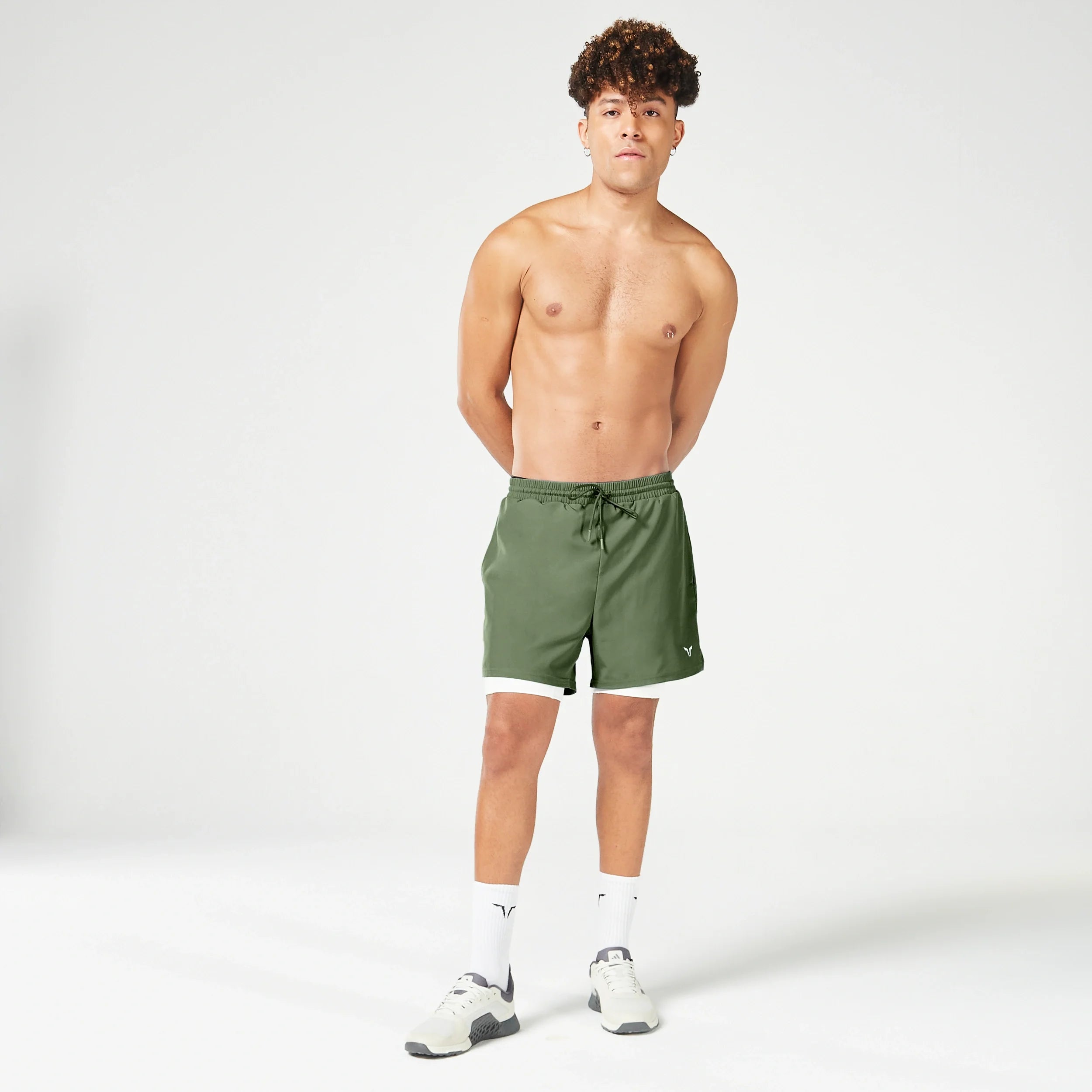 Mens Essential 5 Inch 2 in 1 Short