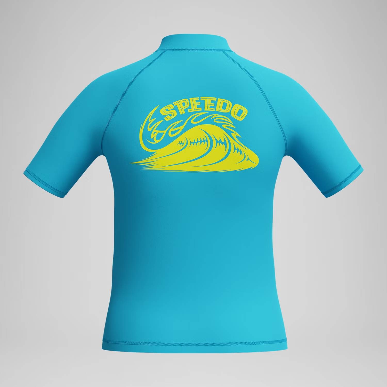 Boys Printed Short Sleeve Rash Top