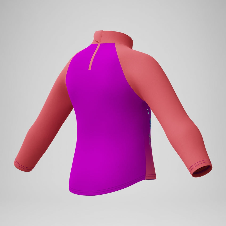 Girls Digital Long Sleeve Rash Top