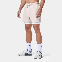 Mens Essential Pro 5 Inch 2 in 1 Short