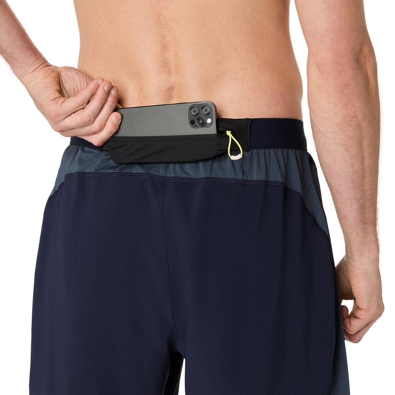 Mens Road 2 in 1 7 Inch Short