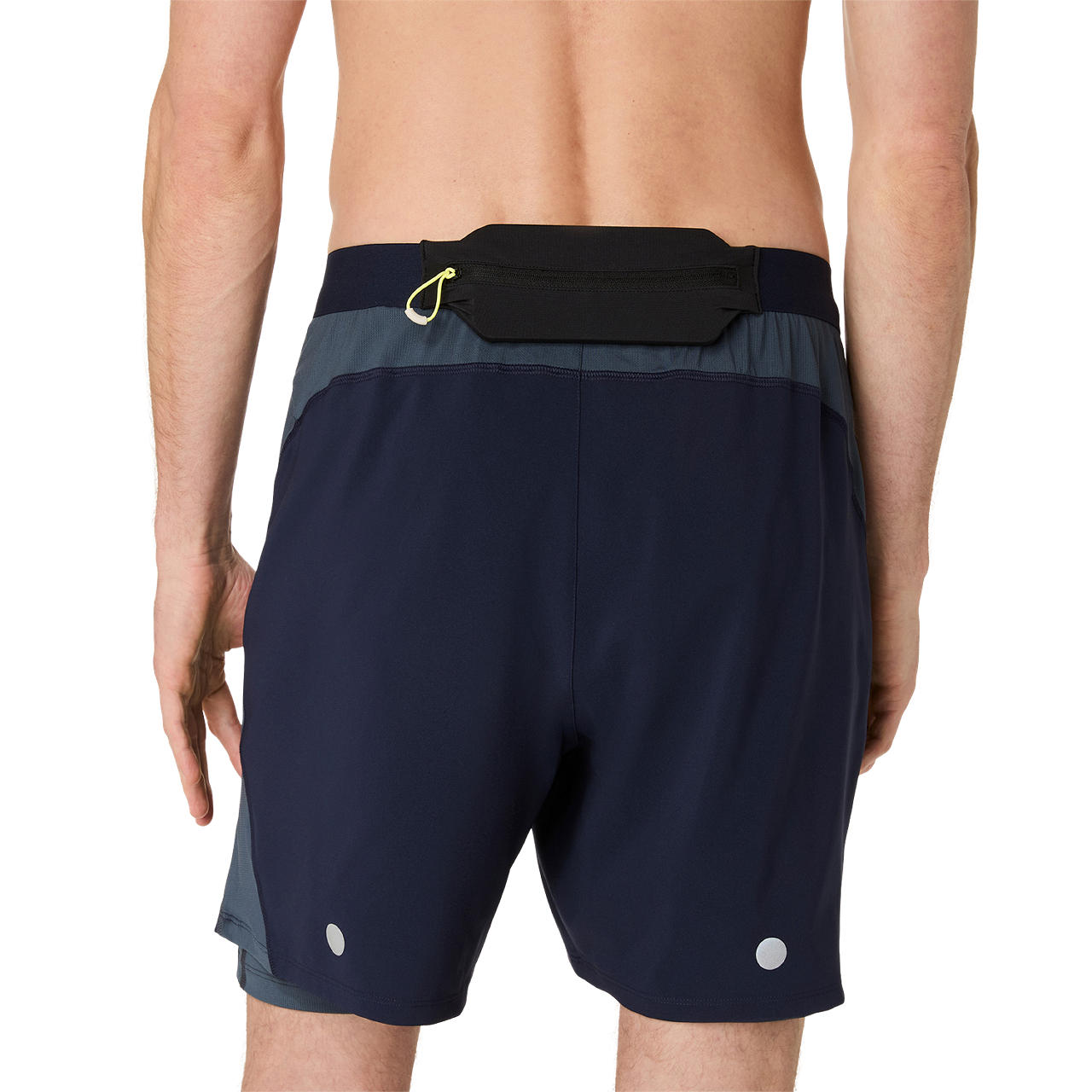 Mens Road 2 in 1 7 Inch Short