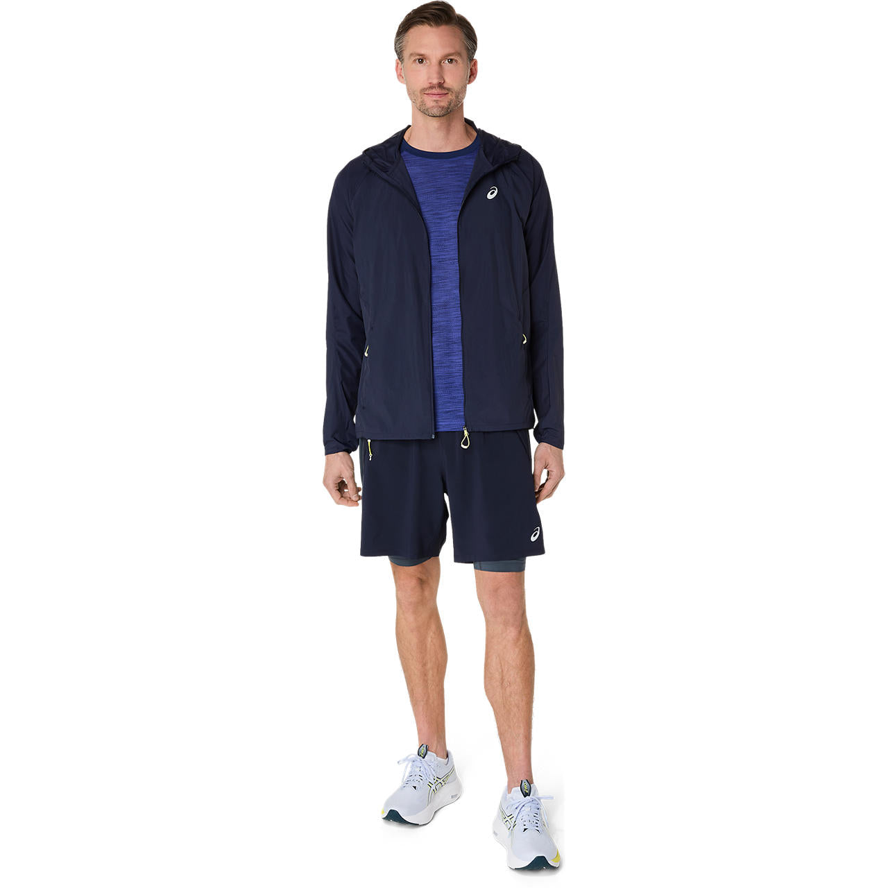 Mens Road 2 in 1 7 Inch Short