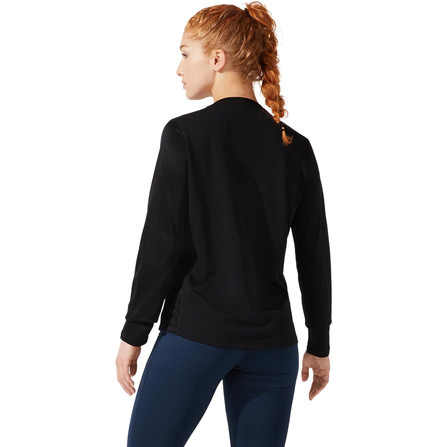 Womens Running Silver Long Sleeve T-Shirt