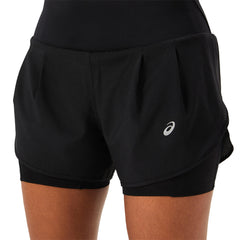 Womens Road 2-N-1 3.5In Short