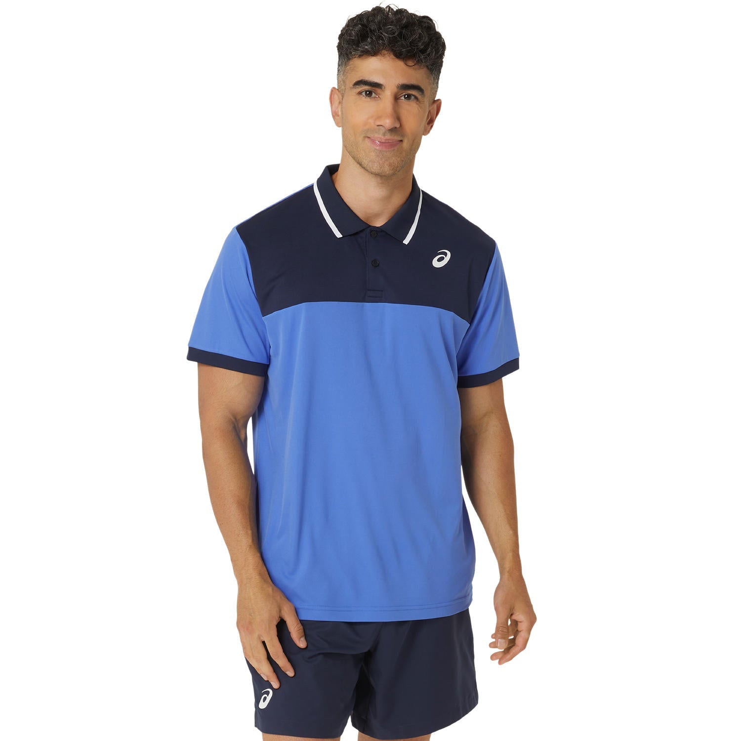 Mens Court Tennis Polo Shirt