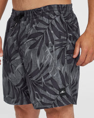 Mens Cali Floral 16 inch Swim Shorts