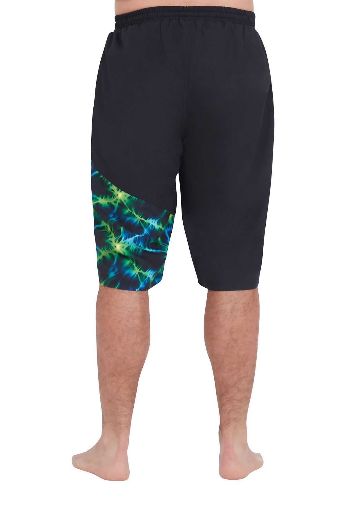 Mens Tie Dye Swim Capris