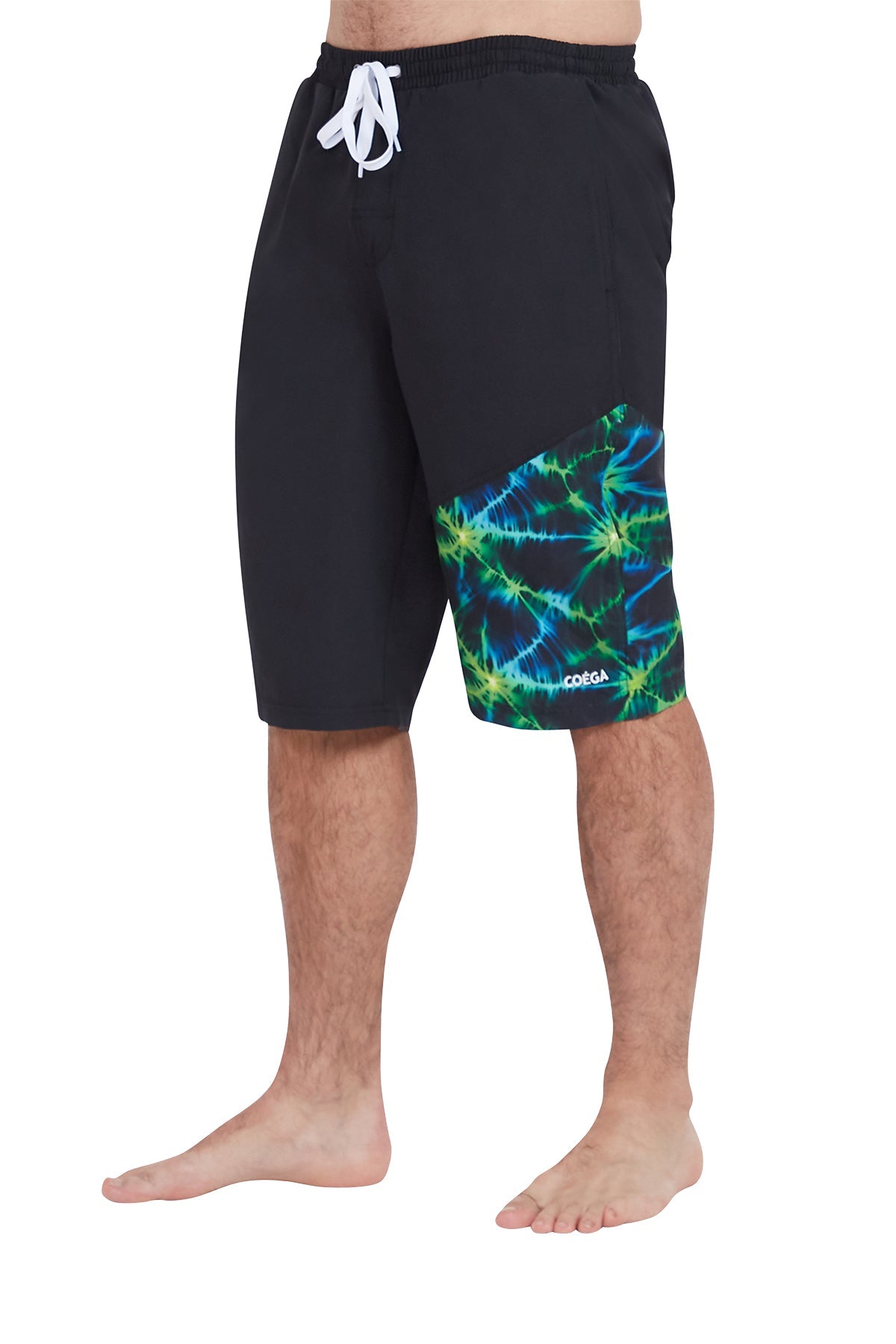 Mens Tie Dye Swim Capris