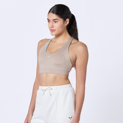 Womens Essential Mid Impact Adjustable Bra