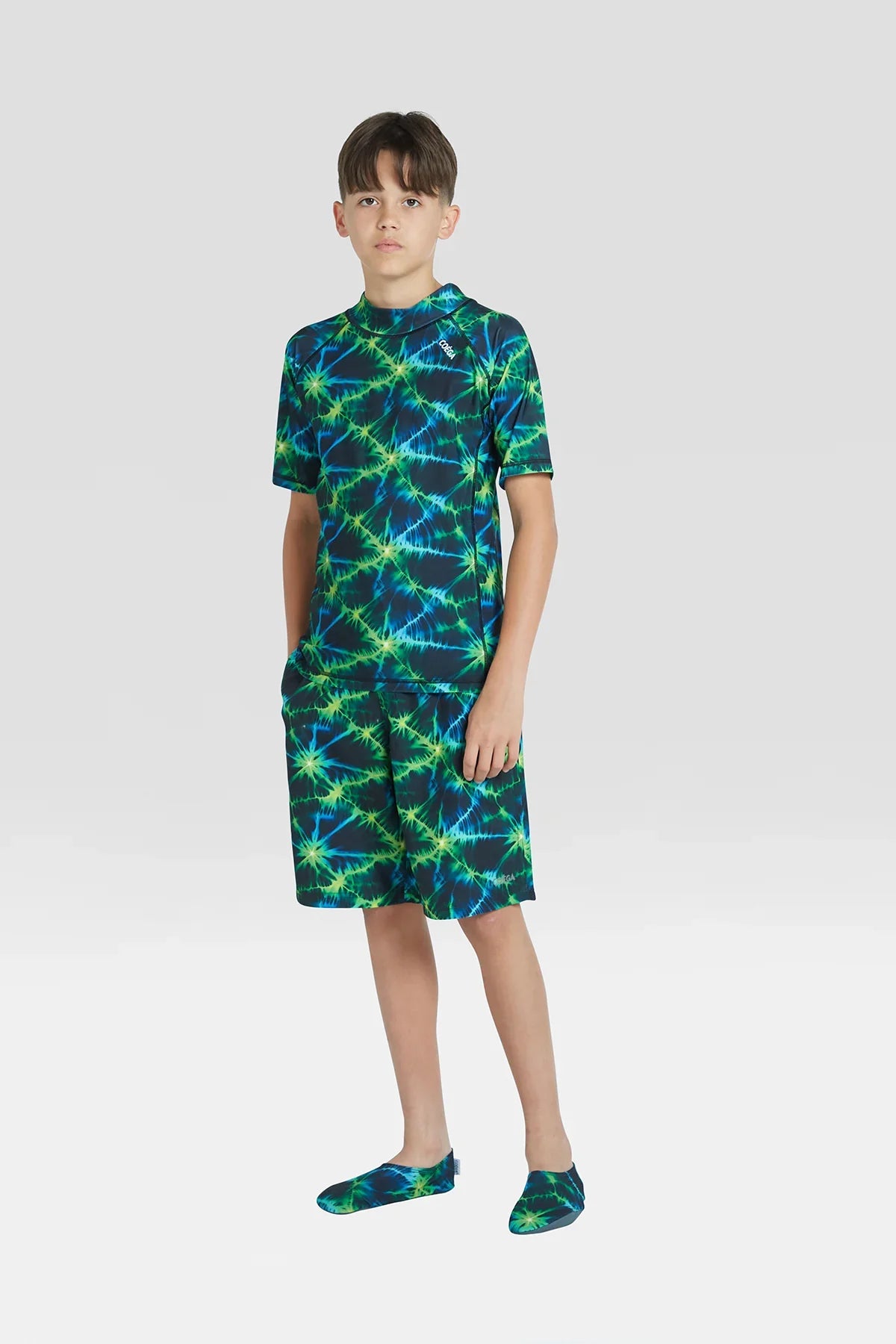 Boys Elasticated Tie Dye Boardshorts