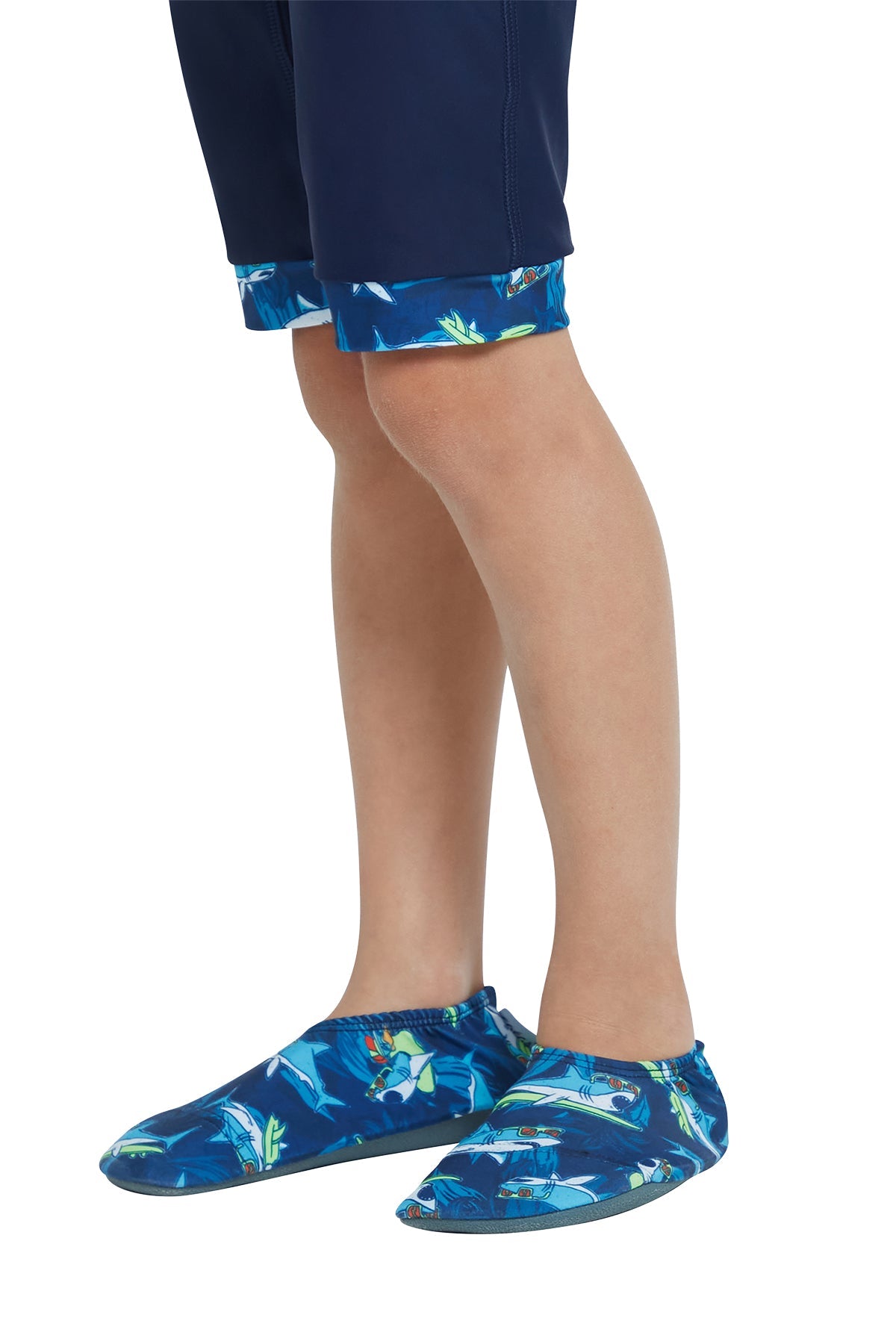 Boys Sharks AOP Pool & Beach Shoes