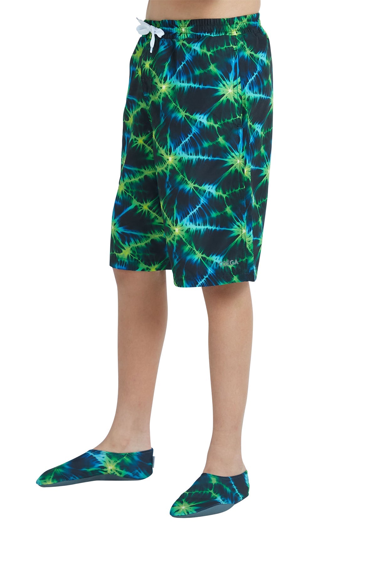 Boys Tie Dye Pool & Beach Shoes