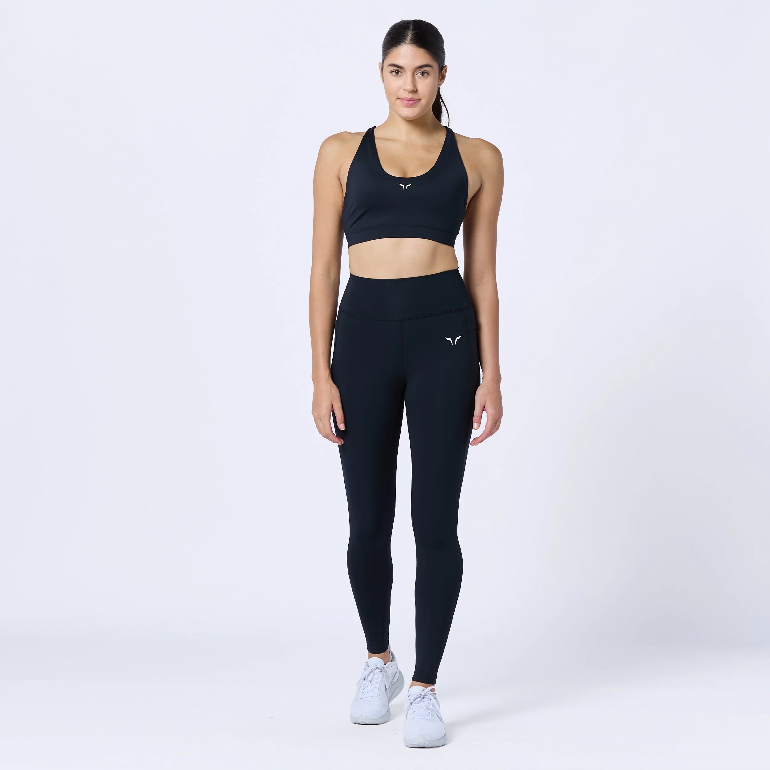 Womens Essential High Waisted Leggings 27"