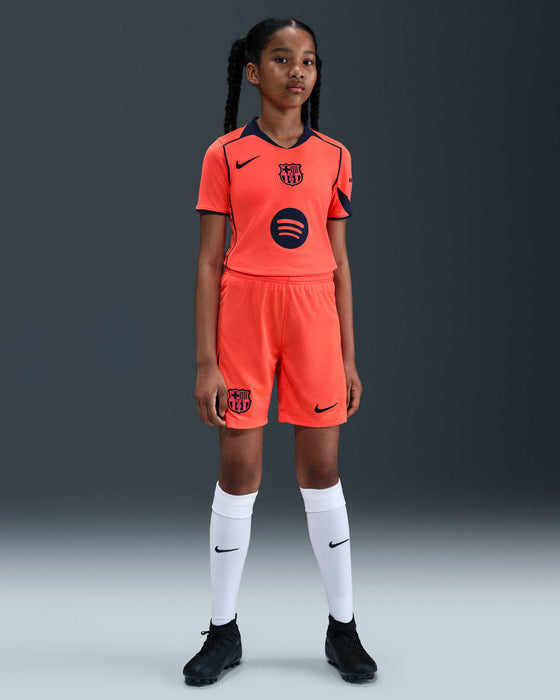 Junior FC Barcelona Third Kit 25/26 Replica Shorts