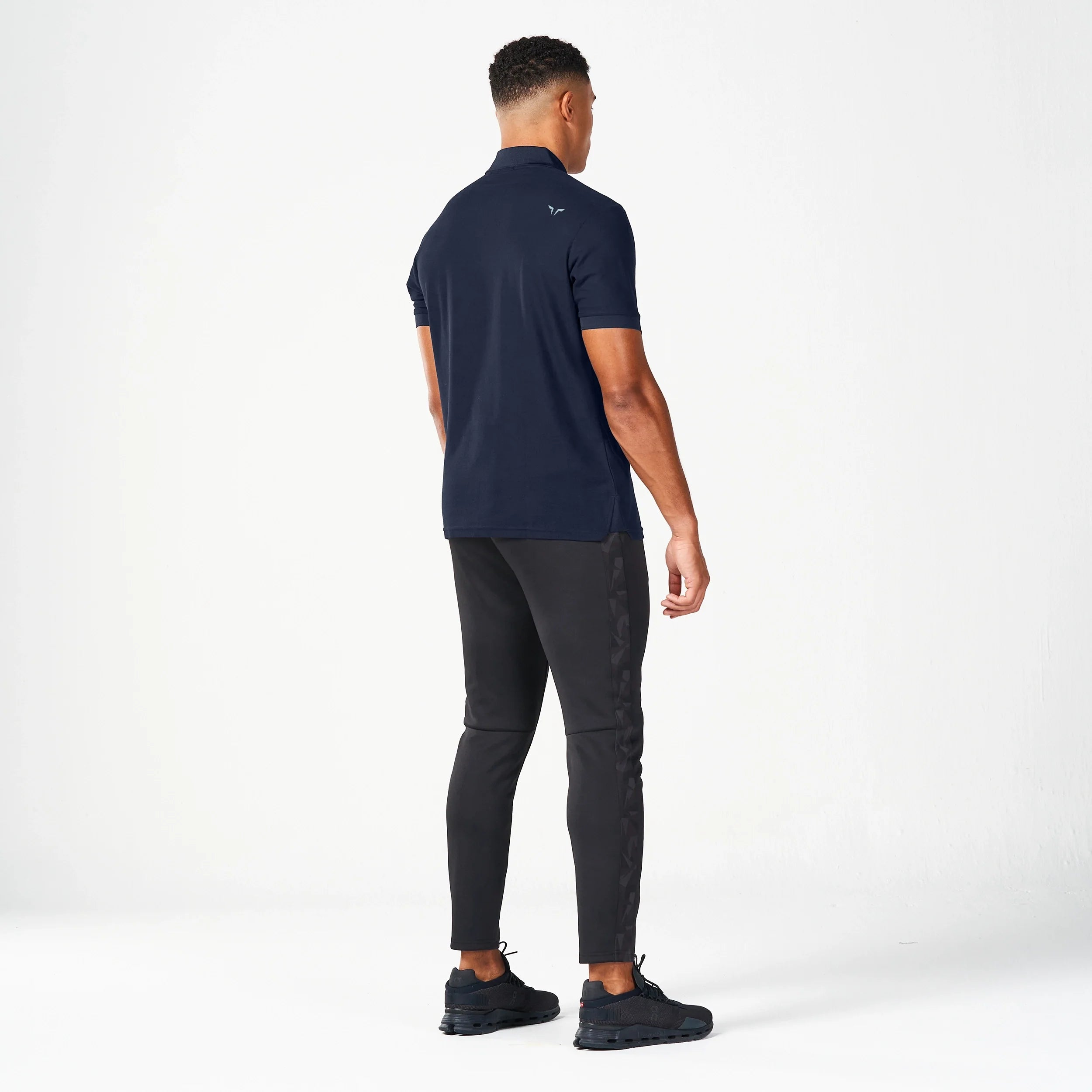 Mens Core Over Achiever Polo White Edition