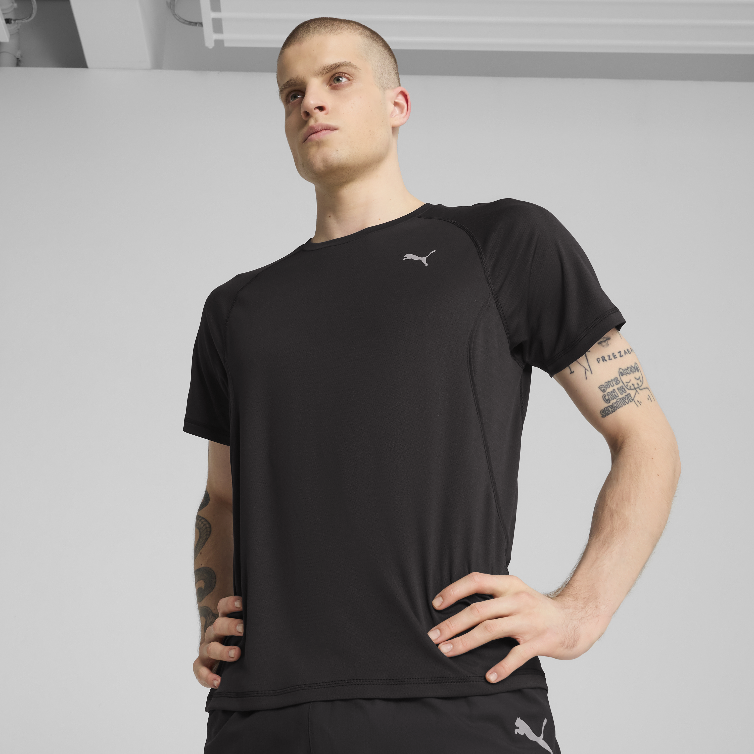 Mens Run Velocity Short Sleeve T-Shirt