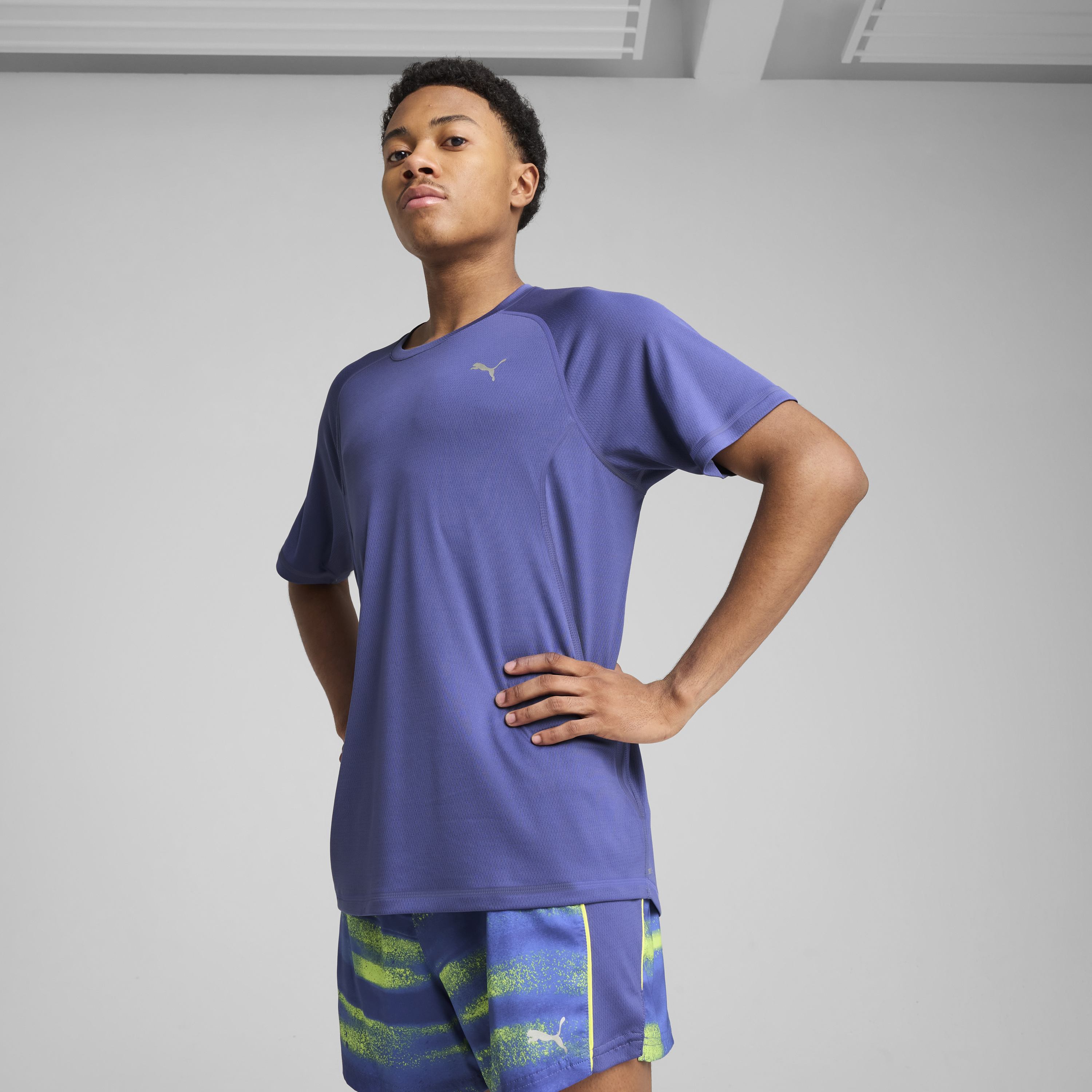 Mens Run Velocity Short Sleeve T-Shirt