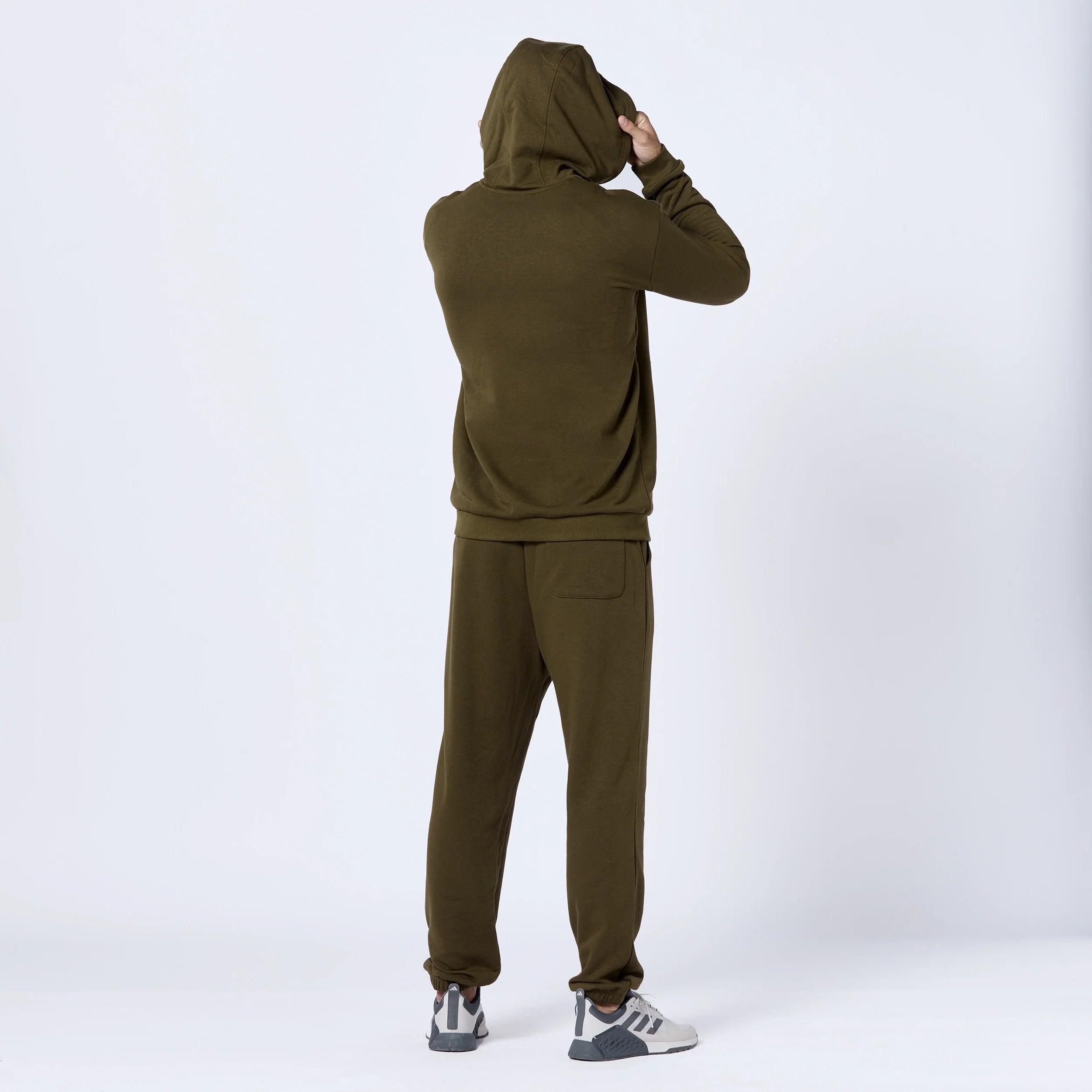 Mens Essential Zipped Hoodie