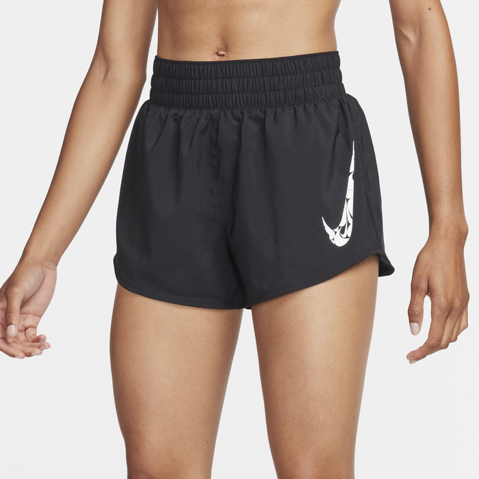 Womens Running Swoosh Mid Rise Shorts