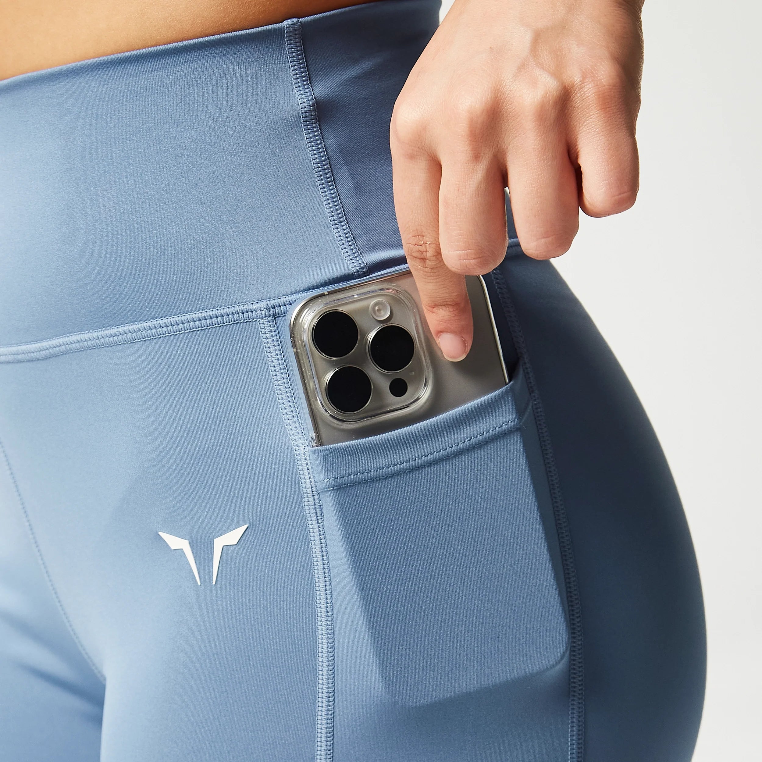 Womens Essential High Waist Full Length Tight