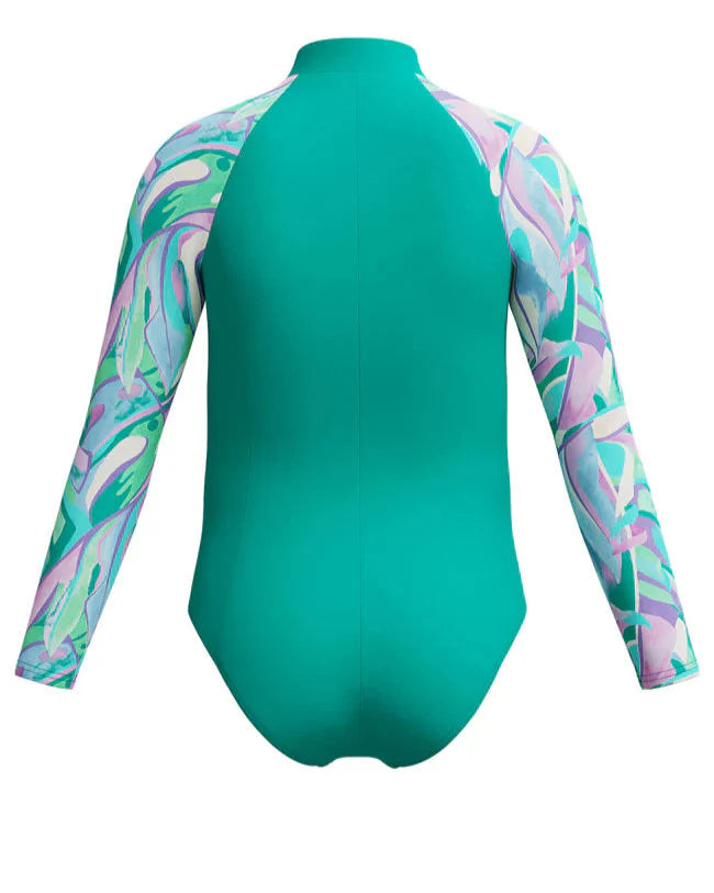 Girls Long Sleeve Swimsuit