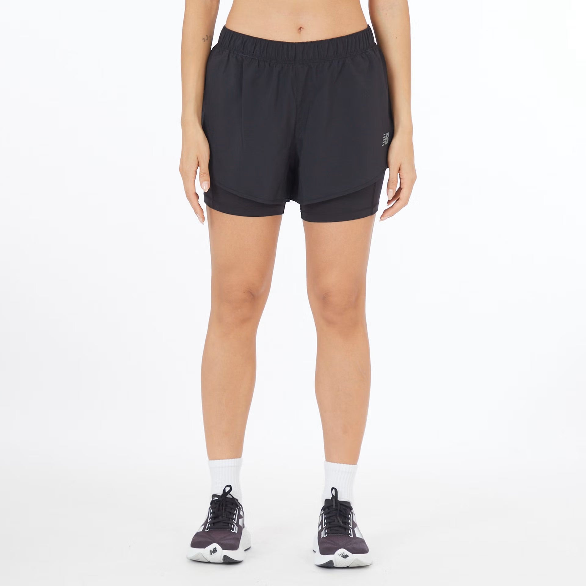 Womens Sport 2-In-1 Short 3"