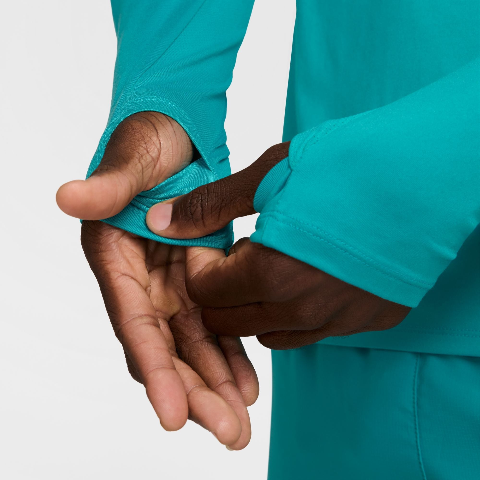 Mens Dri-Fit Stride Hafl Zip Midlayer