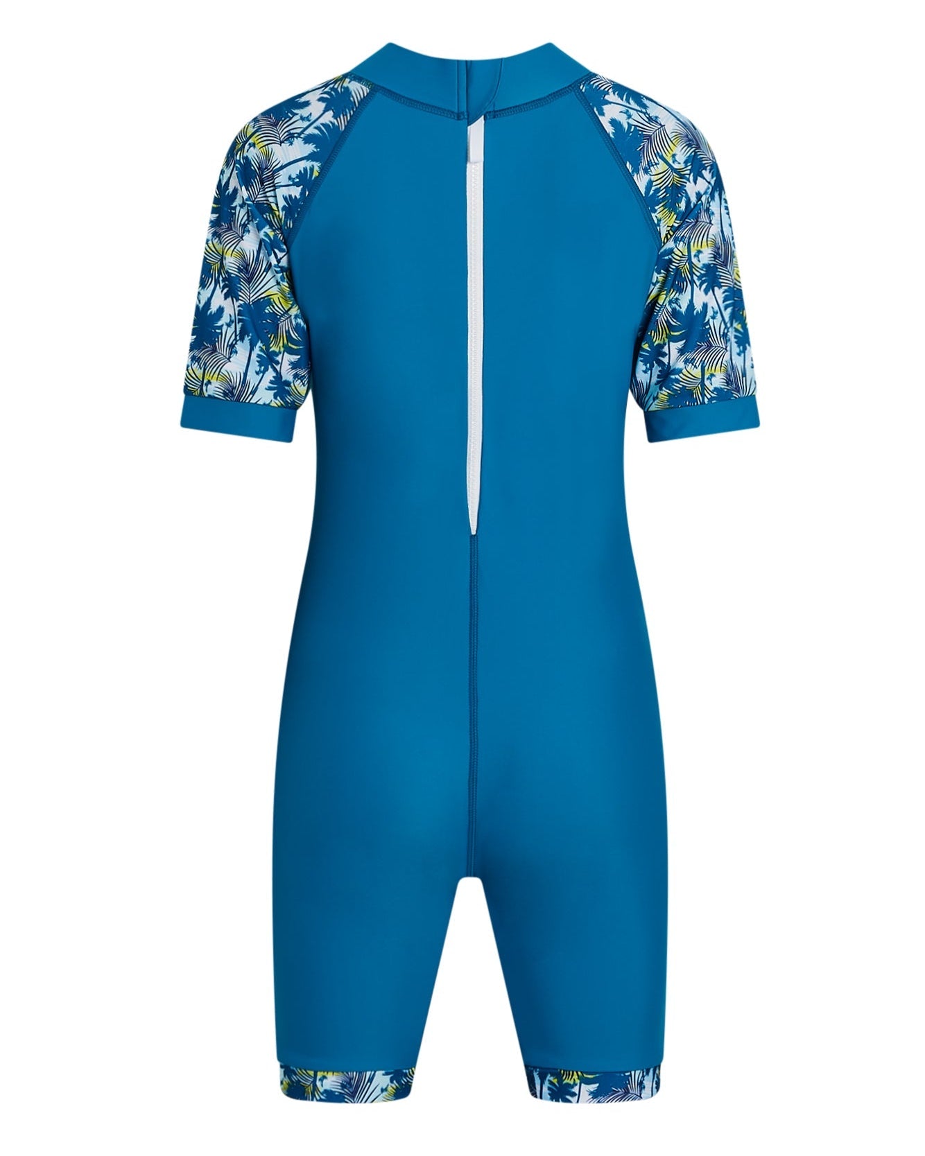 Boys All Over Printed Palm Swimshort