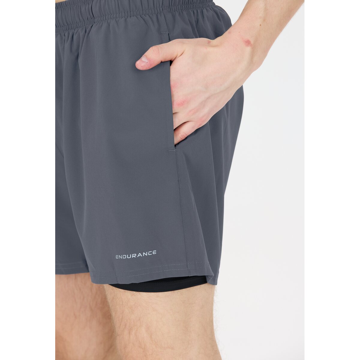 Mens Kros 2 in 1 Running Short