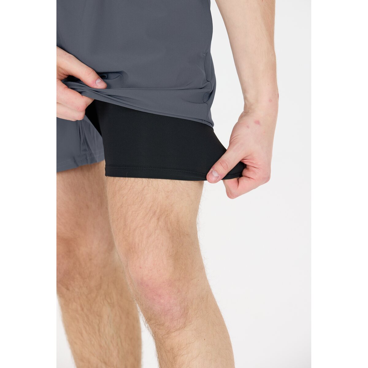 Mens Kros 2 in 1 Running Short