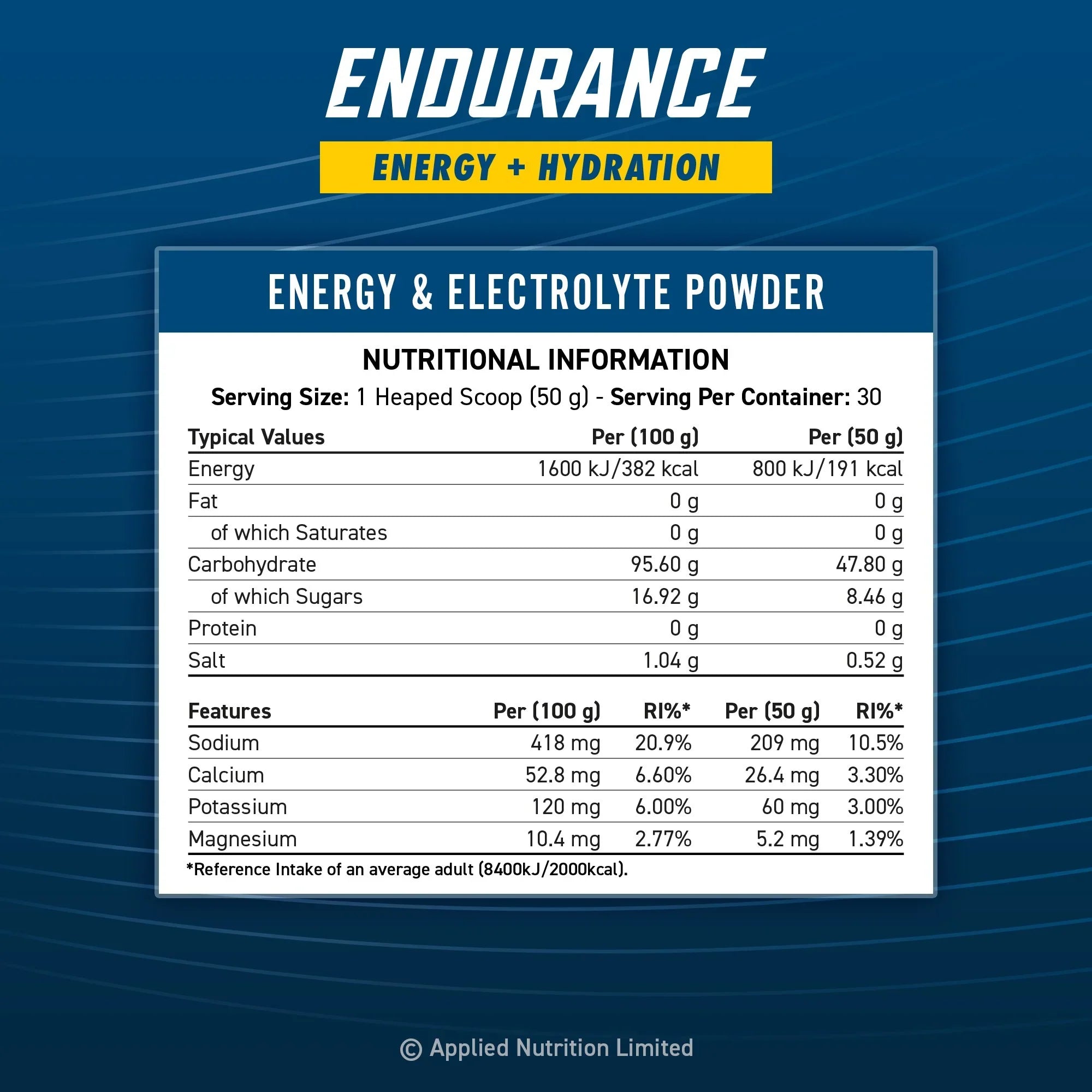Endurance Velocity Energy Powder Orange Burst 1.5 Kilograms