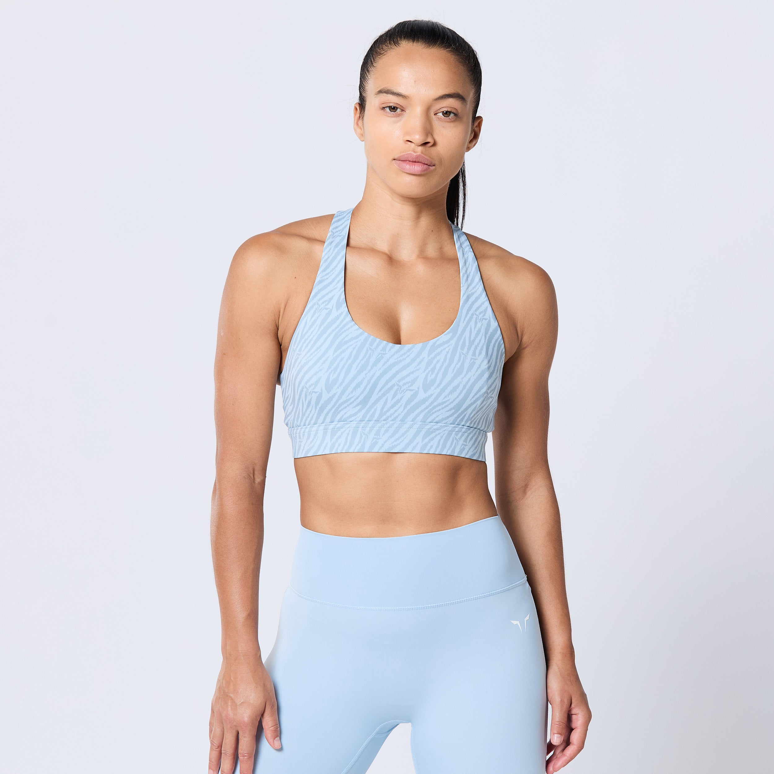Womens Core Agile All Over Print Medium Impact Bra