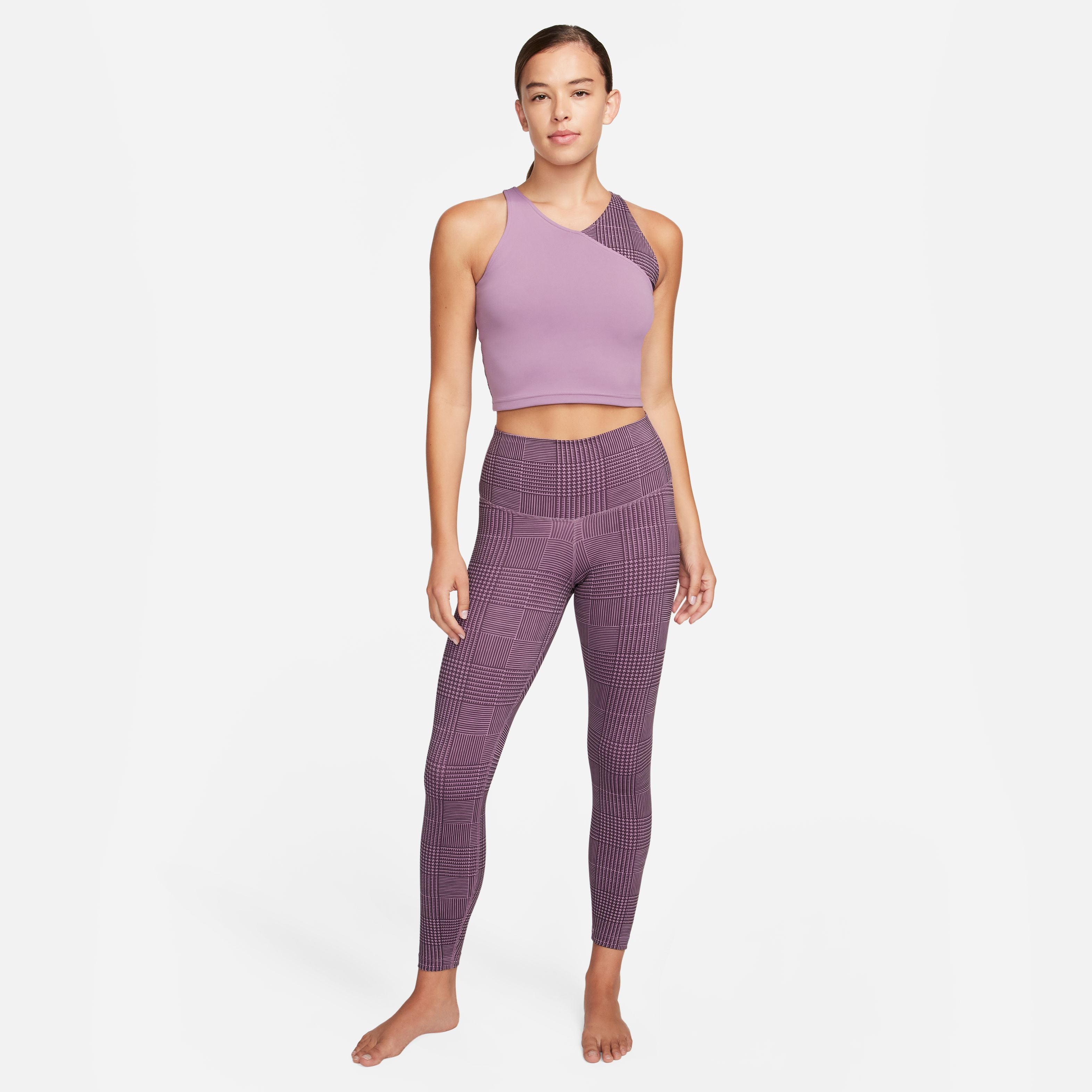 Womens Yoga Dri-Fit High Rise 7/8 Tight