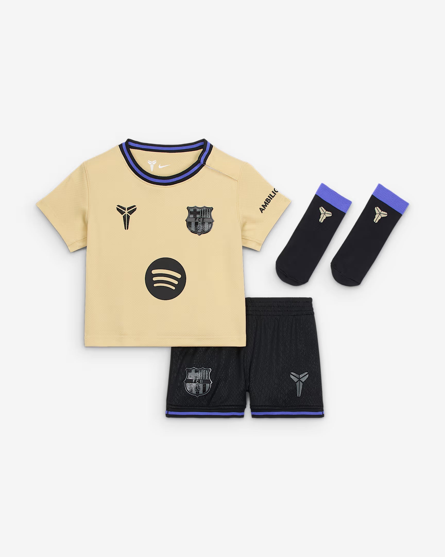Infants FC Barcelona Away 25/26 Replica Set