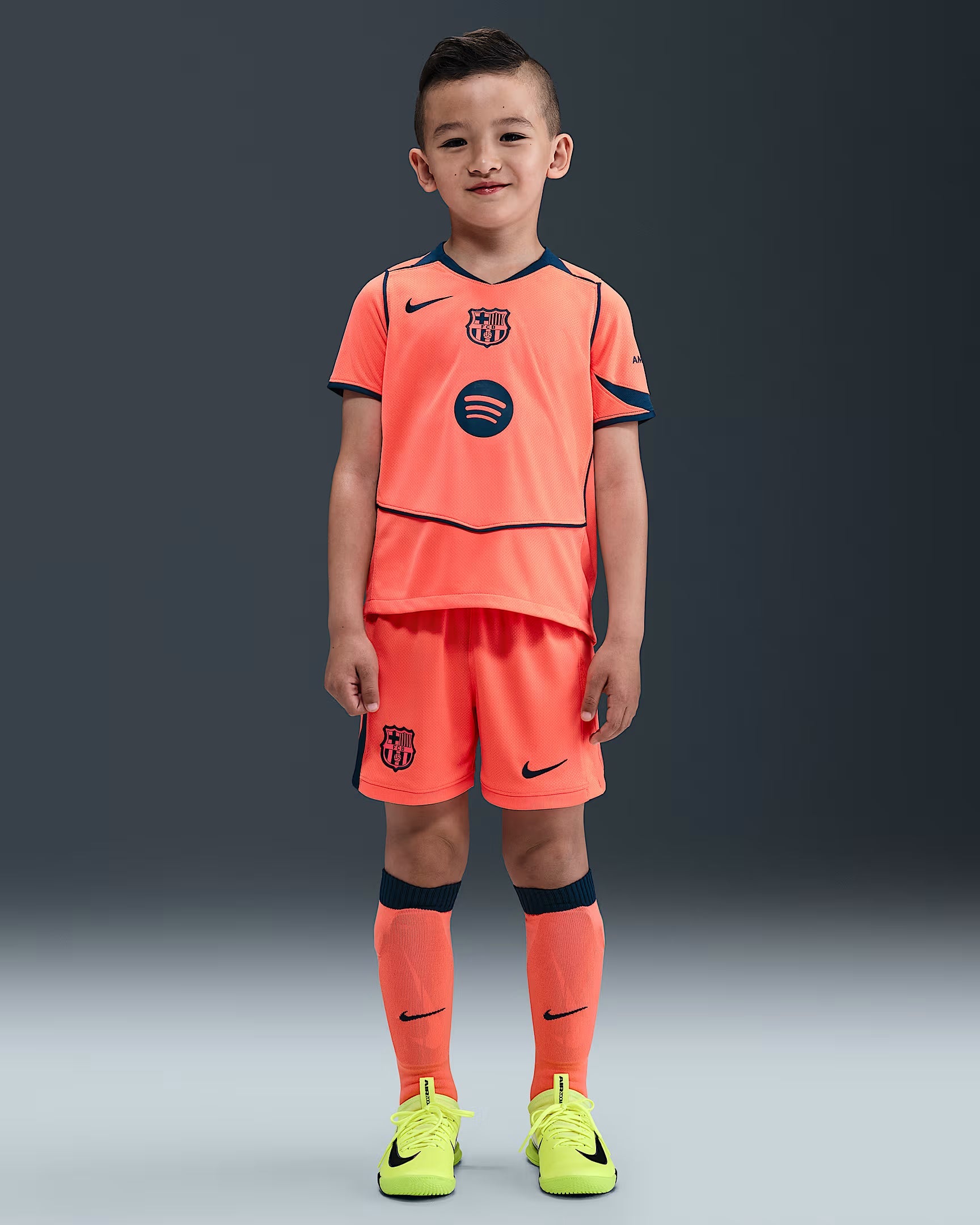 Kids FC Barcelona Third Kit 25/26 Replica Set