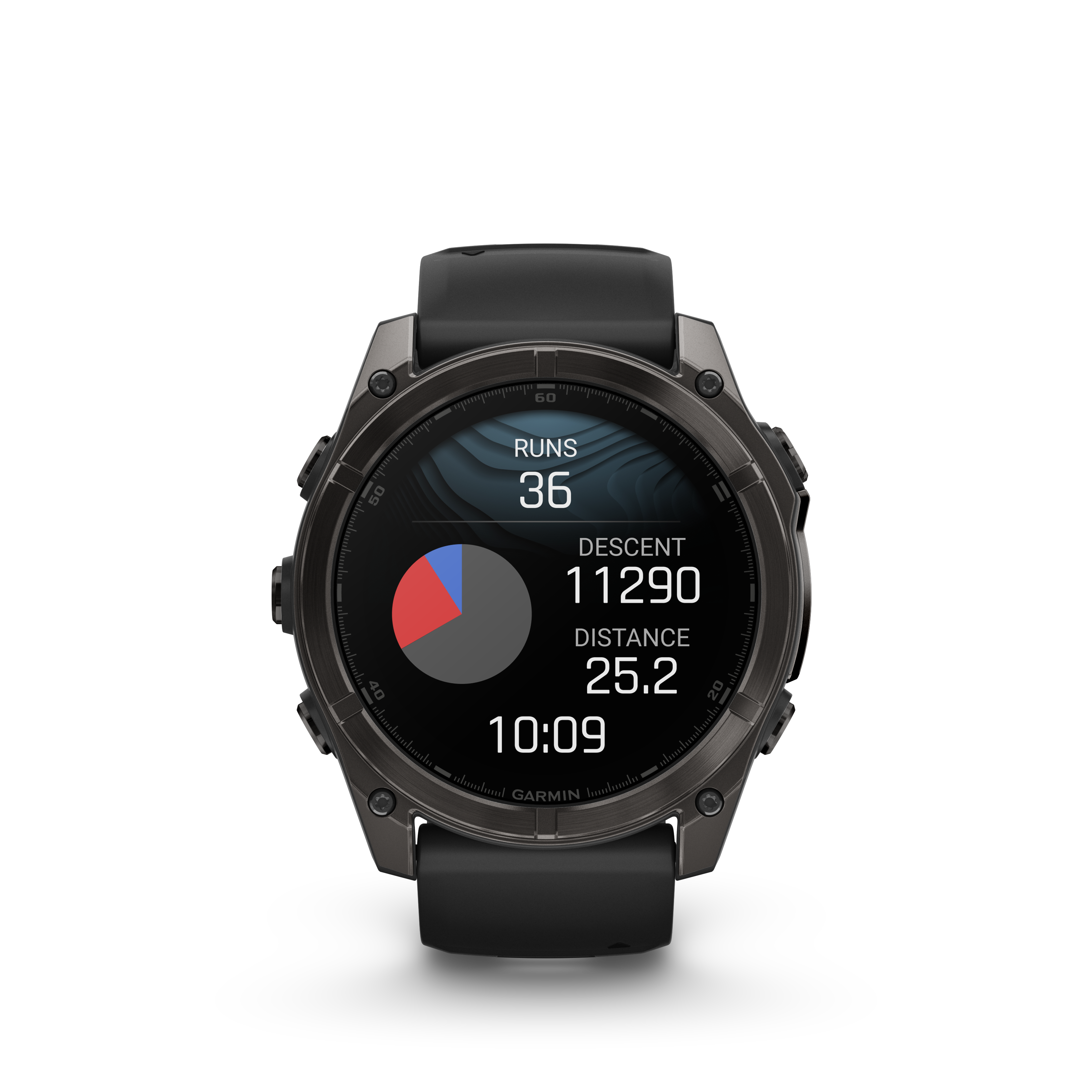 Fenix 8 Amoled Sapphire Carbon Gray Titanium Black Band 51MM