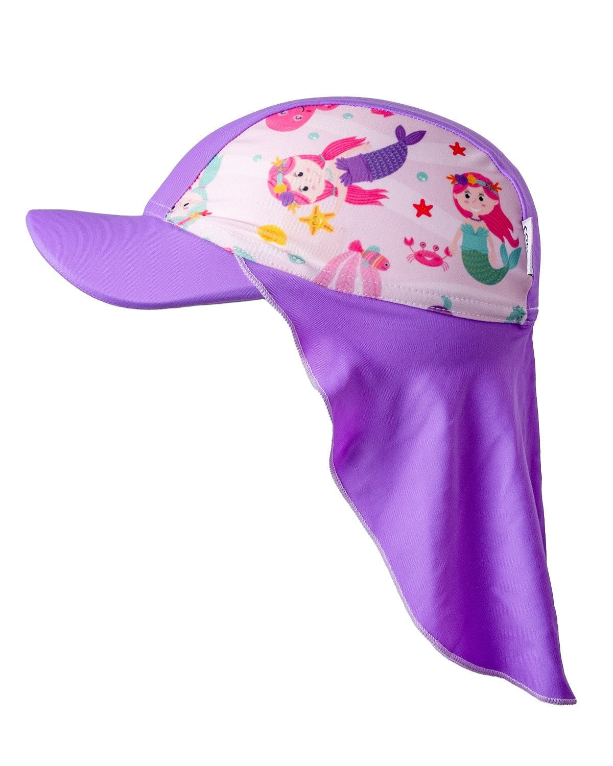 Baby Pink Pirated Printed Swim Cap