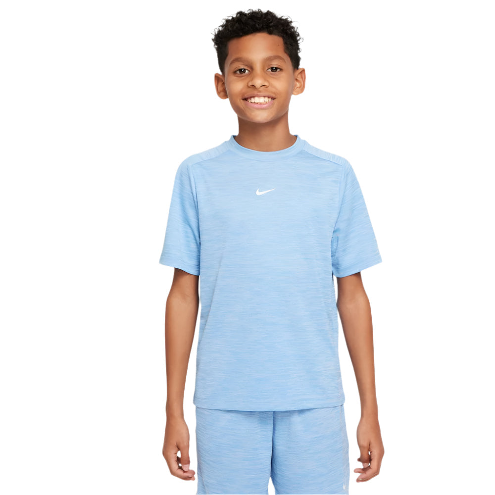Boys Dri-Fit Multi heather Short Sleeve T-Shirt