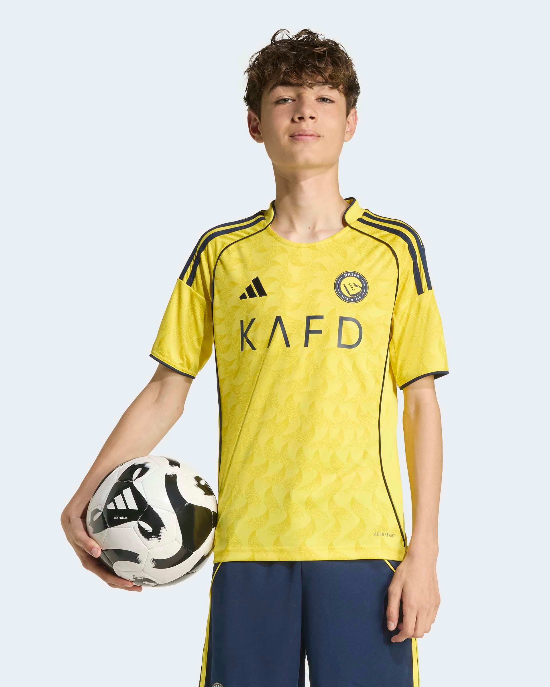 Junior Al Nassr FC Home 25/26 Replica Jersey