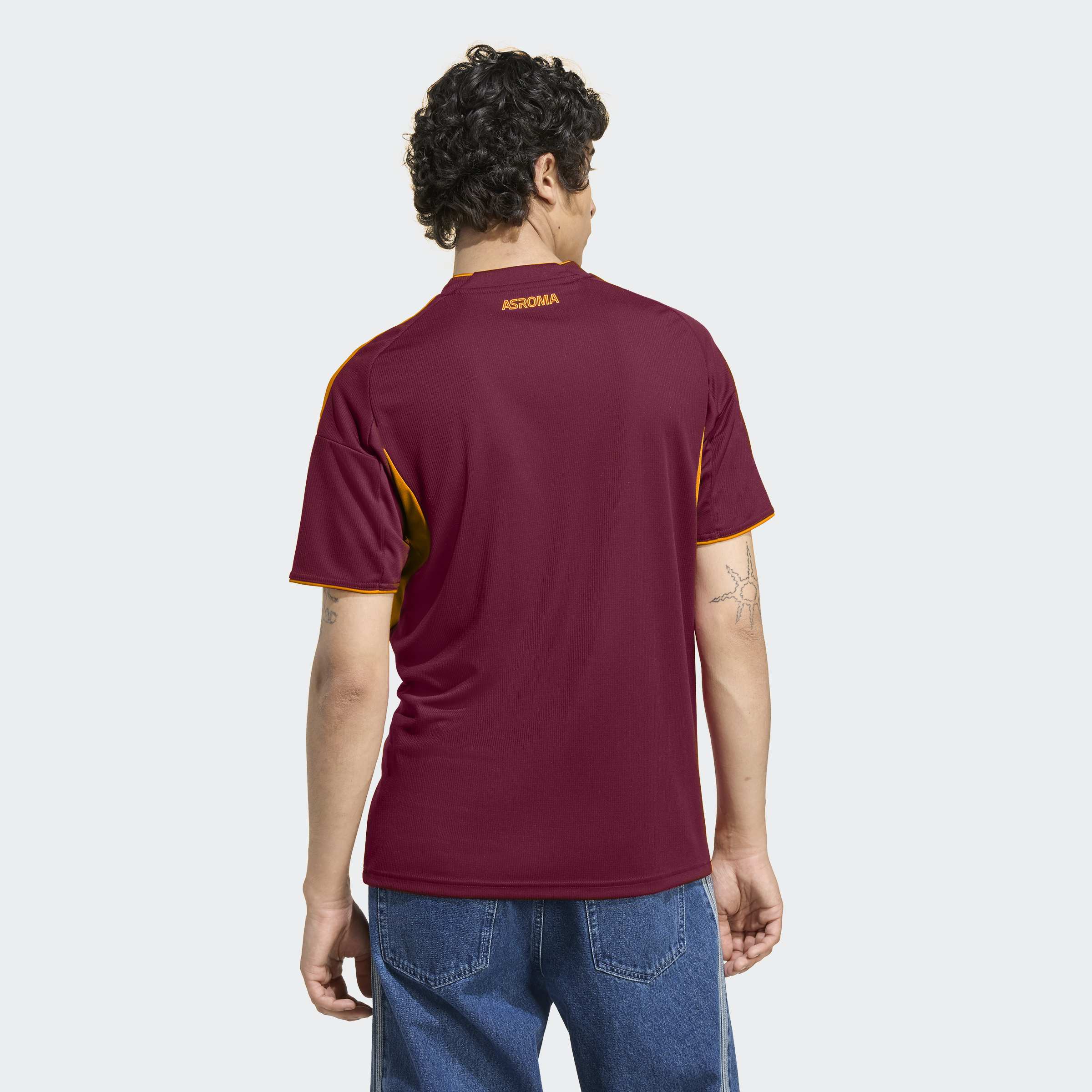 Mens AS Roma Home 25/26 Replica Jersey