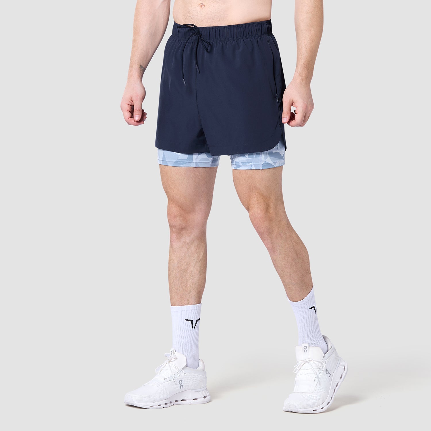 Mens Limitless 5 Inch 2 in 1 Short