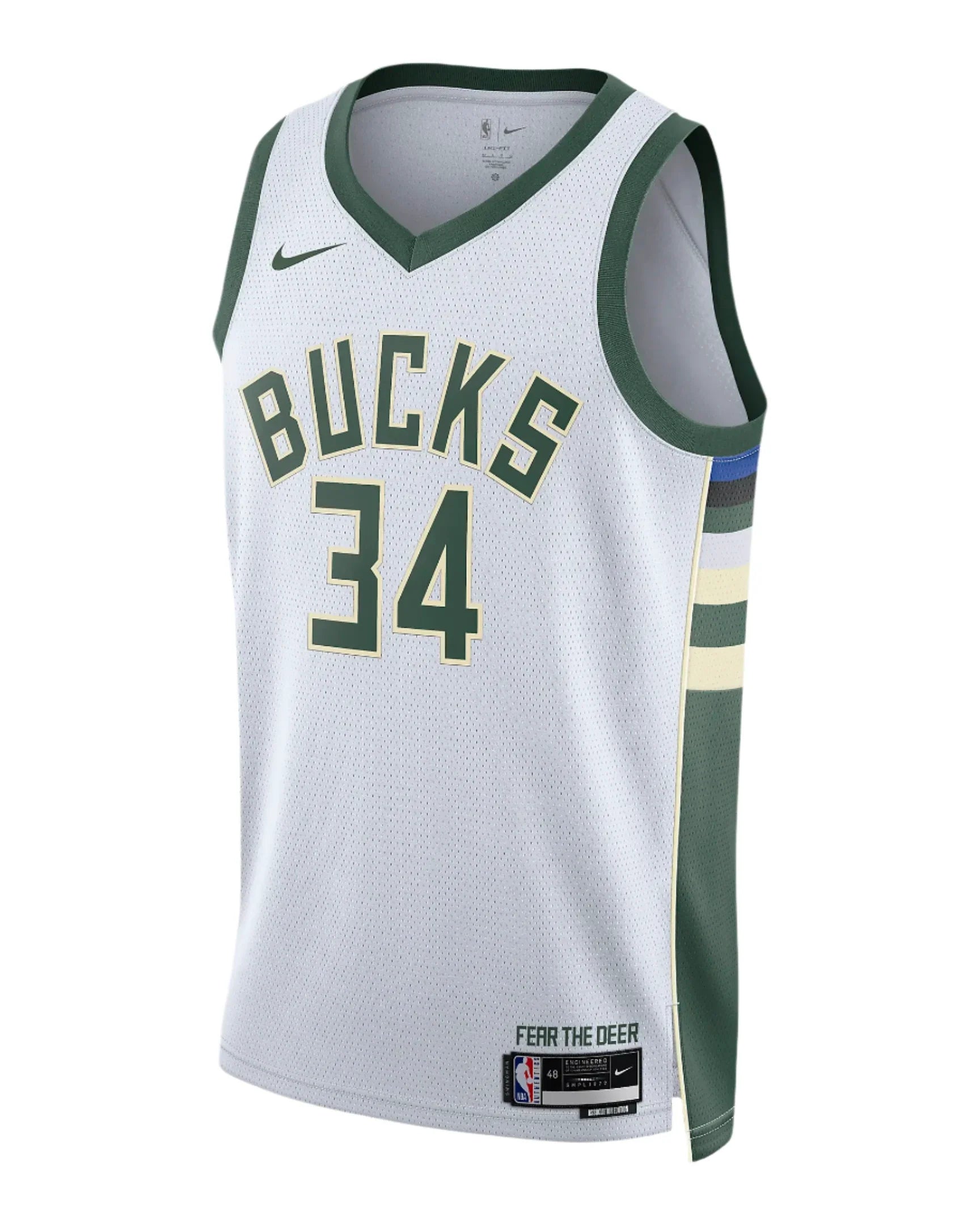 Mens Milwaukee Bucks Giannis Swingman Replica Jersey