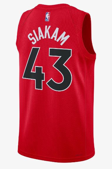 Mens Pascal Siakam Toronto Raptors Icon Edition Jersey 22