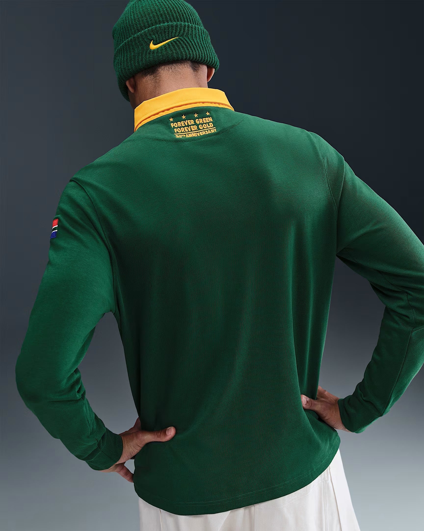 Mens Springboks LS Heritage Home Jersey
