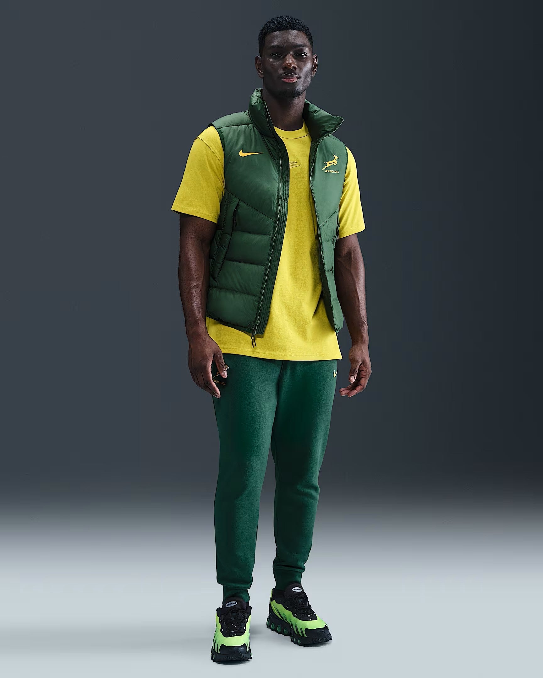 Mens Springboks Sideline Fill Vest