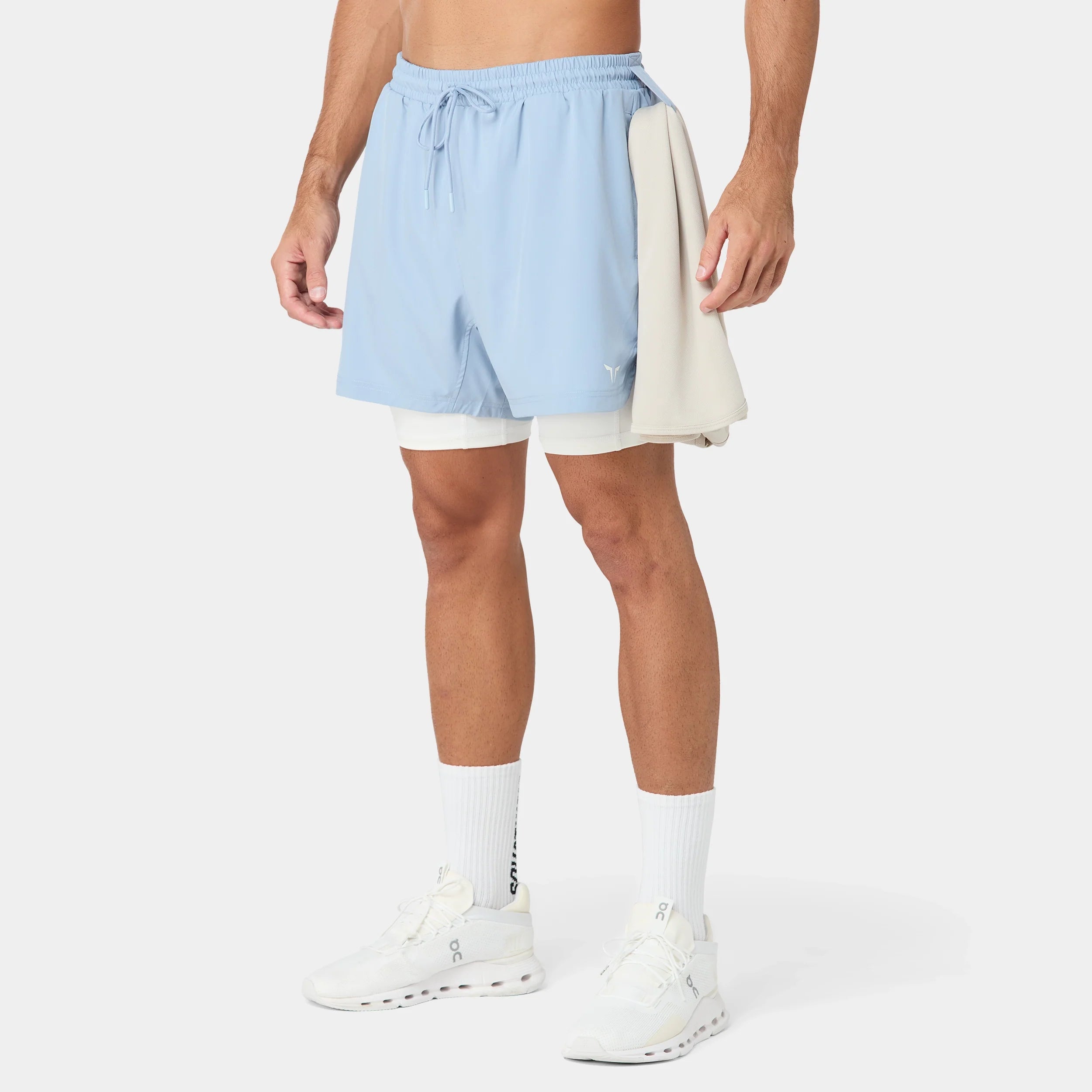 Mens Essential Pro 5 Inch 2 in 1 Short